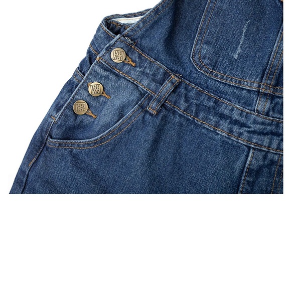 🔥SOLD🔥Overalls Pant Jeans Jumpsuit - Picture 3 of 5